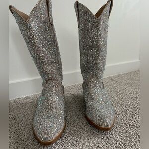 Madden Girl diamond sparkle, cowboy boots